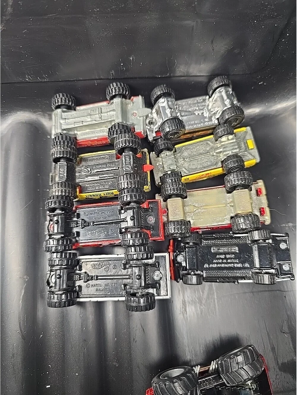 Lot Of 9 Hot Wheels/Matchbox Trucks 70s/80s